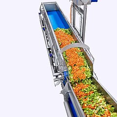 El sistema de pesaje de recetas del socio de KRONEN iWEIGH garantiza un llenado continuo y automatizado de la línea de proceso