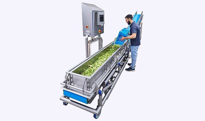 Sistema de pesaje integrado para mezclar los ingredientes con precisión