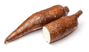 Yuca-Wurzeln für Chips