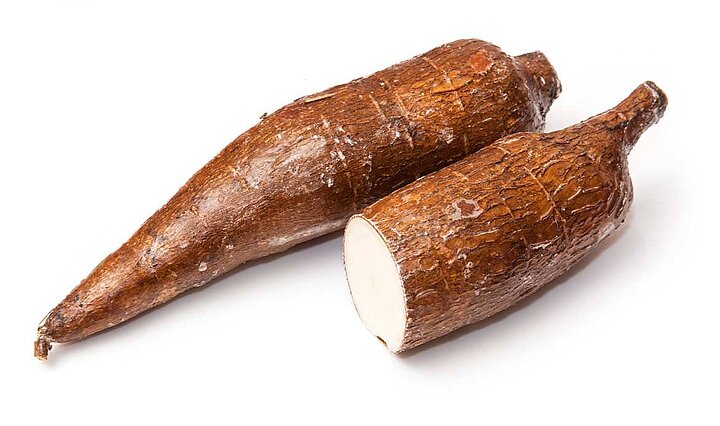 Yuca-Wurzeln für Chips