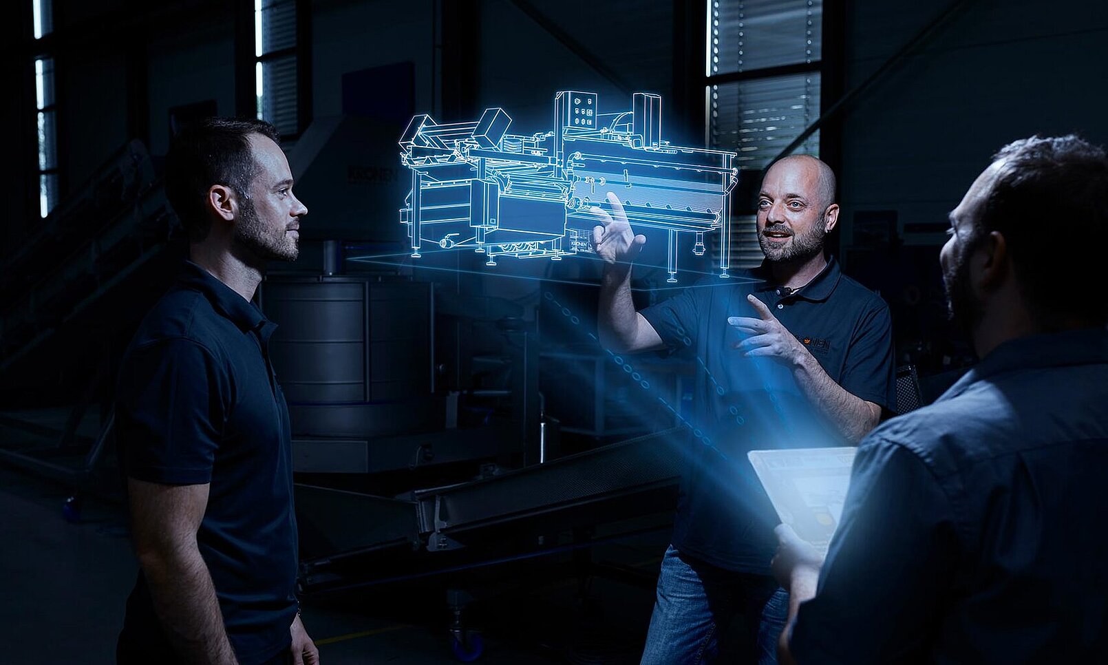 KRONEN SMART Solutions: networking of machines in production: for more productivity, flexibility, quality and safety – machines and processing lines that are able to communicate with one another (Industry 4.0)