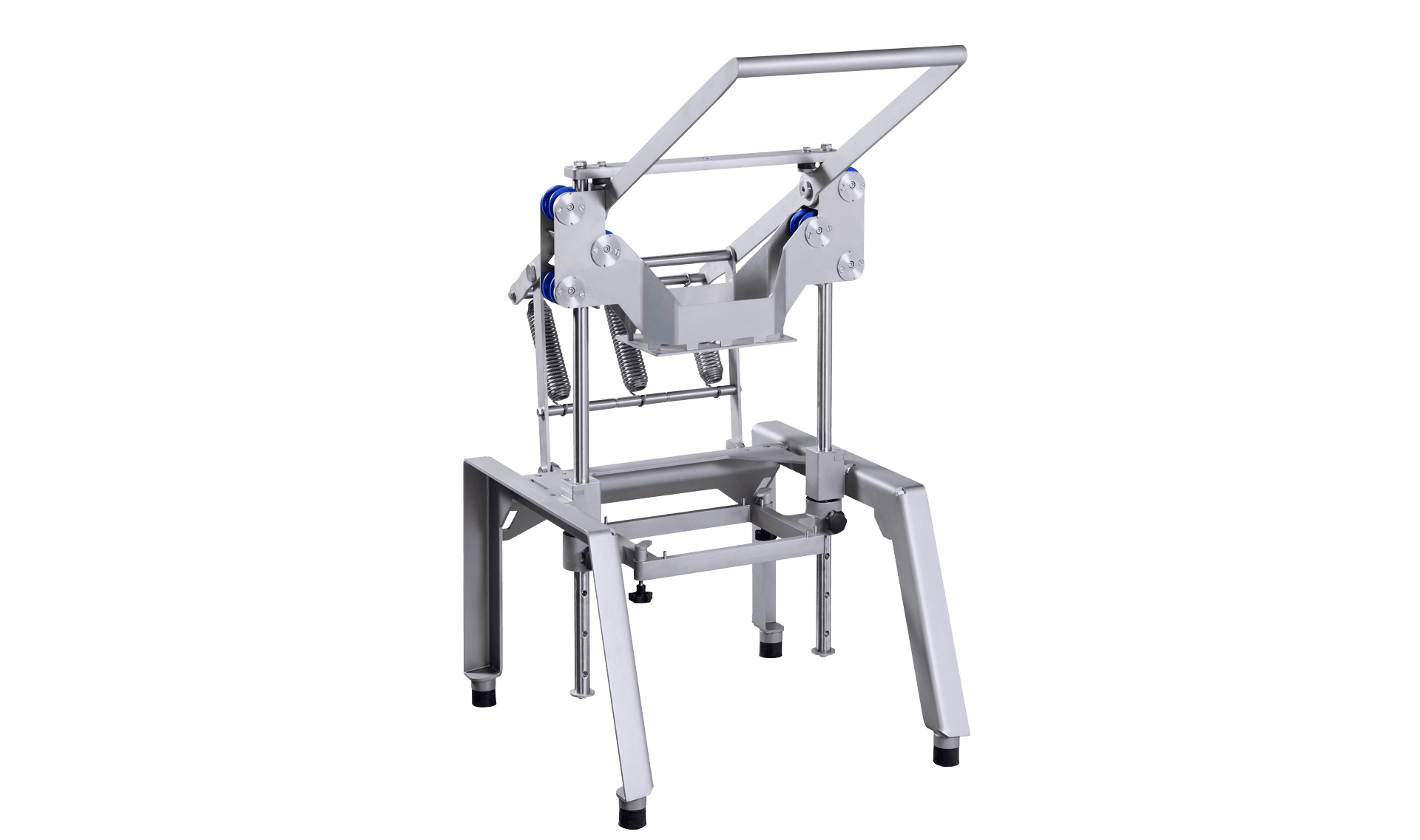 Manual grid, dividing and cutting machine HGW for cutting, peeling and form cutting fruit and vegetables from KRONEN